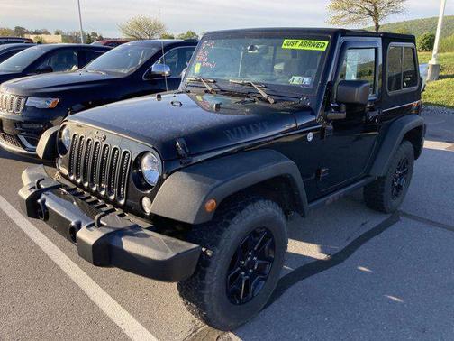 Black Clearcoat 2015 Jeep Wrangler Willys Wheeler