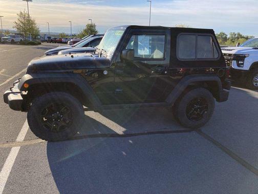 Black Clearcoat 2015 Jeep Wrangler Willys Wheeler