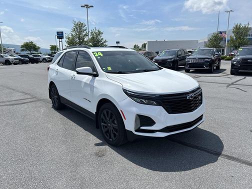 Summit White 2024 Chevrolet Equinox AWD RS