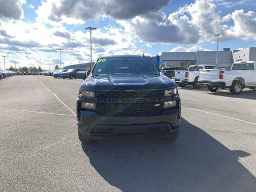Black 2020 Chevrolet Silverado 1500 Custom