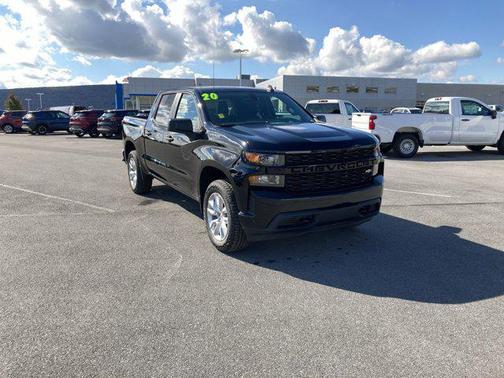 Black 2020 Chevrolet Silverado 1500 Custom