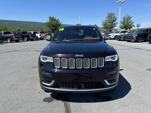 Sangria Metallic Clearcoat 2018 Jeep Grand Cherokee Summit