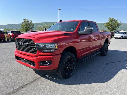 Flame Red Clearcoat 2024 RAM 2500 Big Horn Crew Cab 4x4 6'4' Box