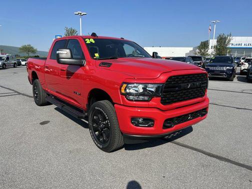 Flame Red Clearcoat 2024 RAM 2500 Big Horn Crew Cab 4x4 6'4' Box