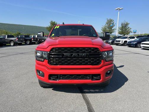 Flame Red Clearcoat 2024 RAM 2500 Big Horn Crew Cab 4x4 6'4' Box