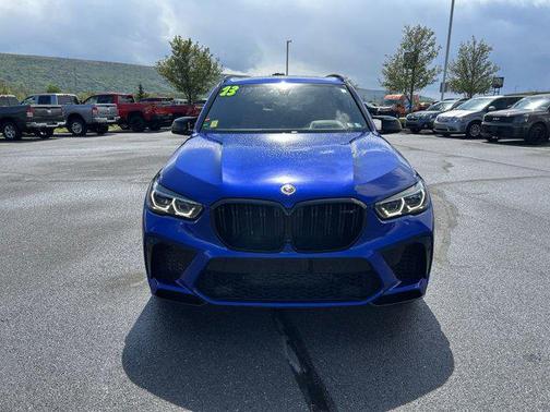 Marina Bay Blue Metallic 2023 BMW X5 M Base