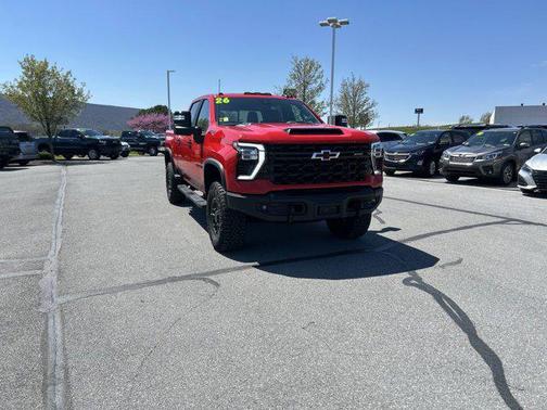 Red Hot 2026 Chevrolet Silverado 2500 Crew Cab, Standard Bed, XR2, 4WD