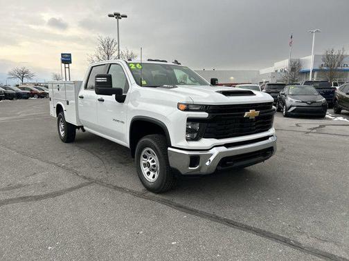 Summit White 2026 Chevrolet Silverado 3500 WT