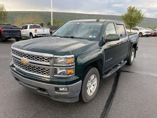 Rainforest Green Metallic 2015 Chevrolet Silverado 1500 1LT