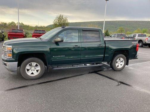 Rainforest Green Metallic 2015 Chevrolet Silverado 1500 1LT