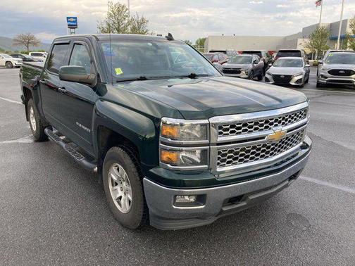Rainforest Green Metallic 2015 Chevrolet Silverado 1500 1LT