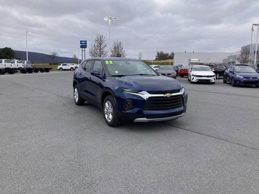 Blue Glow Metallic 2022 Chevrolet Blazer 2LT