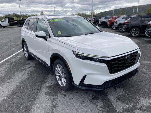 Platinum White Pearl 2024 Honda CR-V EX AWD