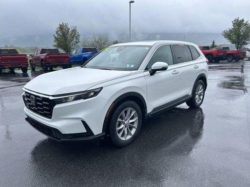 Platinum White Pearl 2024 Honda CR-V EX AWD
