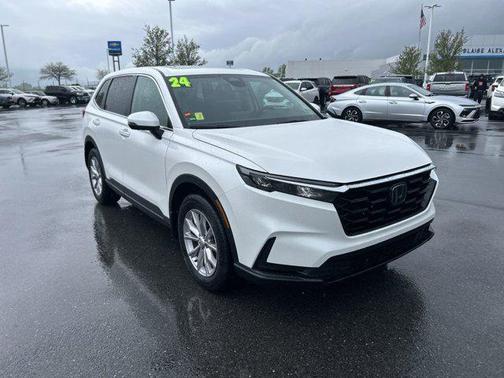 Platinum White Pearl 2024 Honda CR-V EX AWD