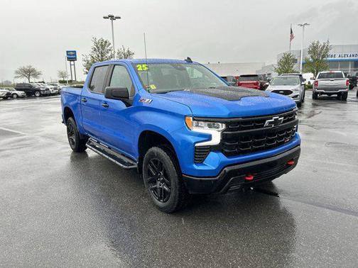 Riptide Blue Metallic 2025 Chevrolet Silverado 1500 LT Trail Boss