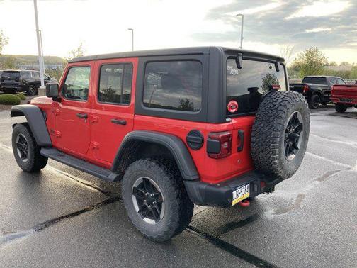 Firecracker Red Clearcoat 2018 Jeep Wrangler Unlimited Rubicon