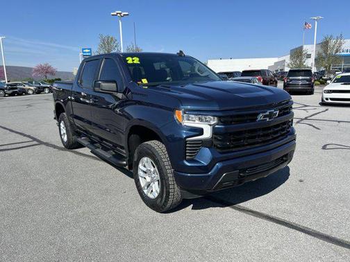 Northsky Blue Metallic 2022 Chevrolet Silverado 1500 RST