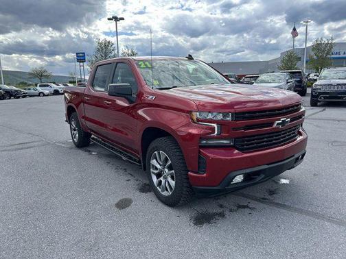 Cherry Red Tintcoat 2021 Chevrolet Silverado 1500 RST