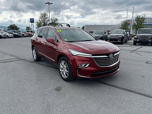Cherry Red Tintcoat 2023 Buick Enclave Premium AWD
