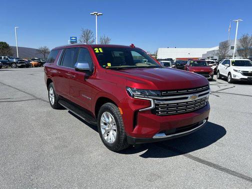Cherry Red Tintcoat 2021 Chevrolet Suburban Premier