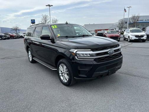 AGATE BLACK METALLIC 2022 Ford Expedition Max XLT