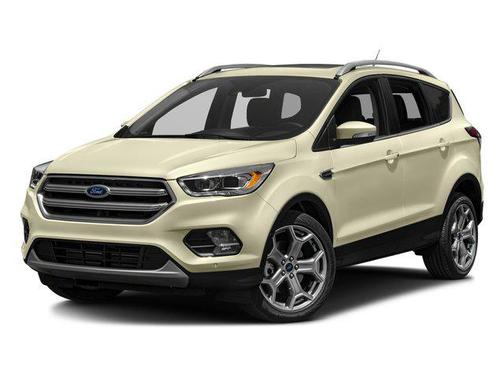 LIGHTNING BLUE METALLIC 2017 Ford Escape Titanium