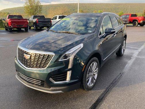 Emerald Lake Metallic 2024 Cadillac XT5 Premium Luxury