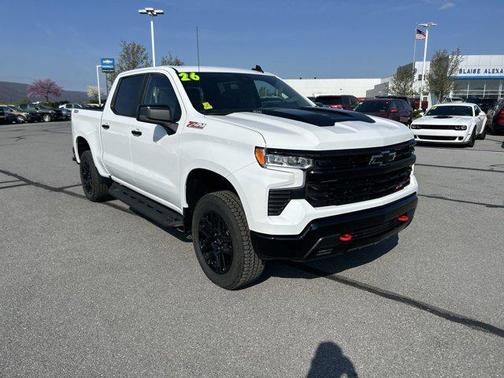Summit White 2026 Chevrolet Silverado 1500 LT Trail Boss