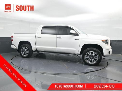 Super White 2020 Toyota Tundra Platinum