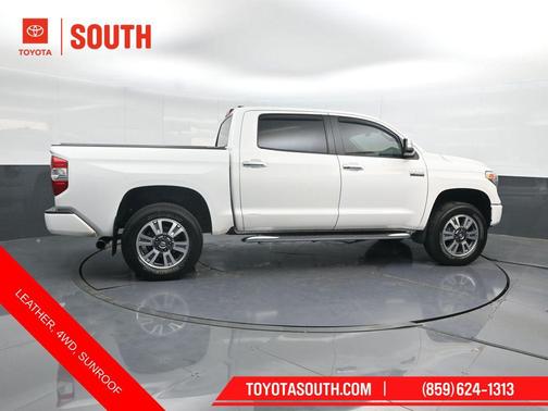 Super White 2020 Toyota Tundra Platinum