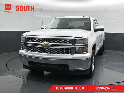 Summit White 2015 Chevrolet Silverado 1500 1LT