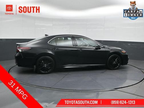 Midnight Black Metallic 2024 Toyota Camry XSE