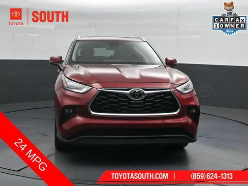 Ruby Flare Pearl 2023 Toyota Highlander Limited