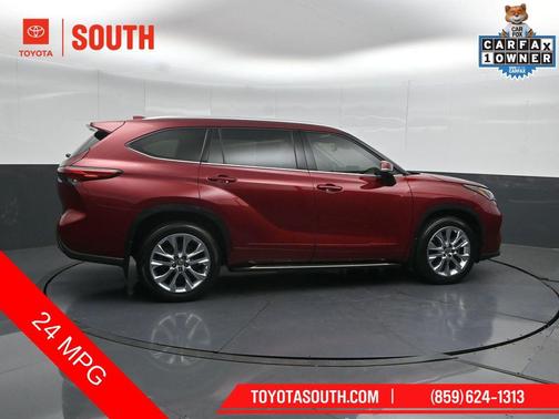 Ruby Flare Pearl 2023 Toyota Highlander Limited