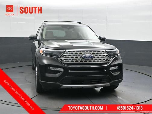 Agate Black Metallic 2020 Ford Explorer Limited