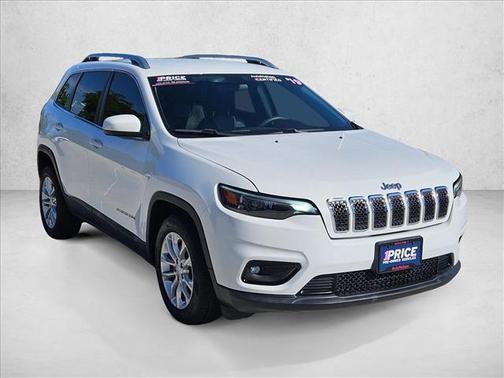 Bright White Clearcoat 2019 Jeep Cherokee Latitude