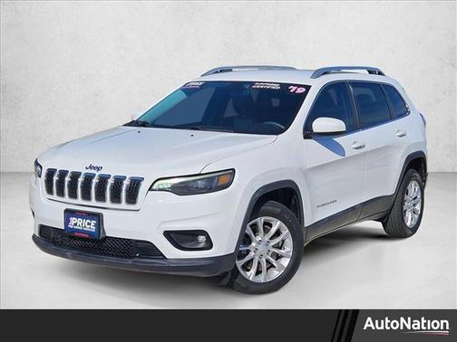 Bright White Clearcoat 2019 Jeep Cherokee Latitude
