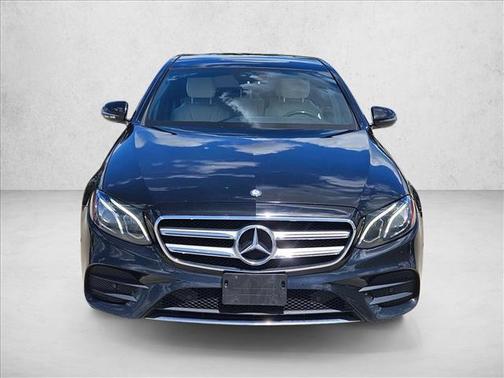 Black 2017 Mercedes-Benz E-Class 4MATIC