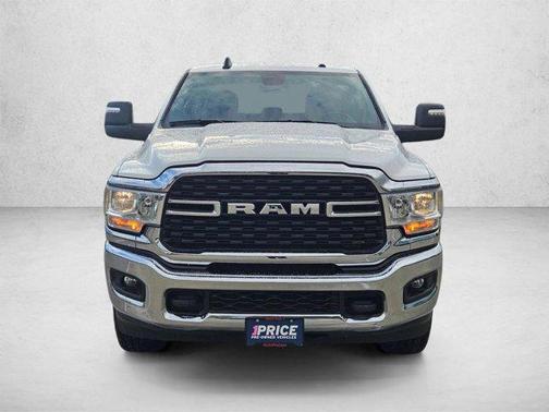 Bright White Clearcoat 2024 RAM 2500 Big Horn Crew Cab 4x4 6'4' Box