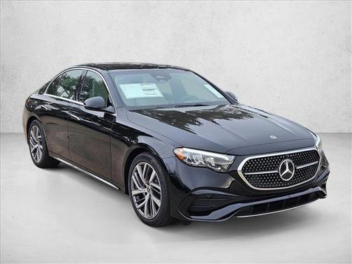 Black 2026 Mercedes-Benz E-Class E 350
