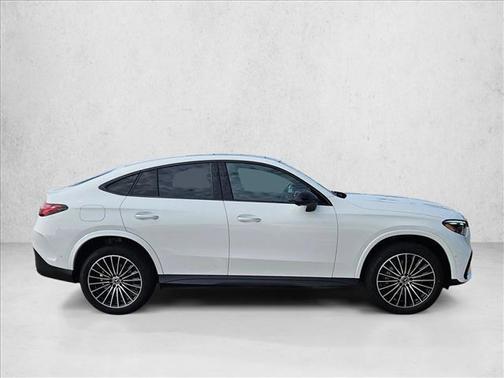 Polar White 2026 Mercedes-Benz GLC 300 4MATIC Coupe
