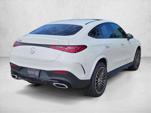 Polar White 2026 Mercedes-Benz GLC 300 4MATIC Coupe