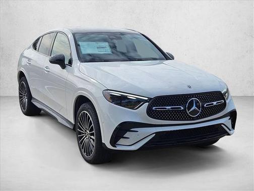 Polar White 2026 Mercedes-Benz GLC 300 4MATIC Coupe