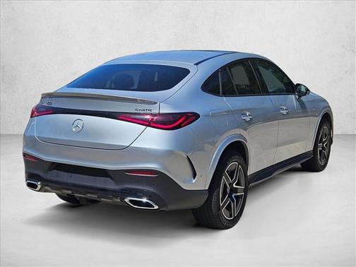 Cirrus Silver Metallic 2026 Mercedes-Benz GLC 300 4MATIC Coupe