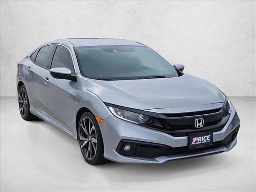 Lunar Silver Metallic 2020 Honda Civic Sport