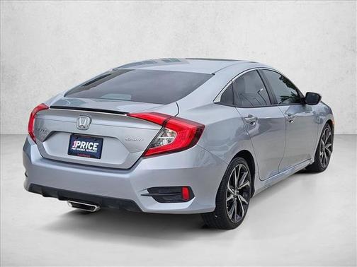 Lunar Silver Metallic 2020 Honda Civic Sport
