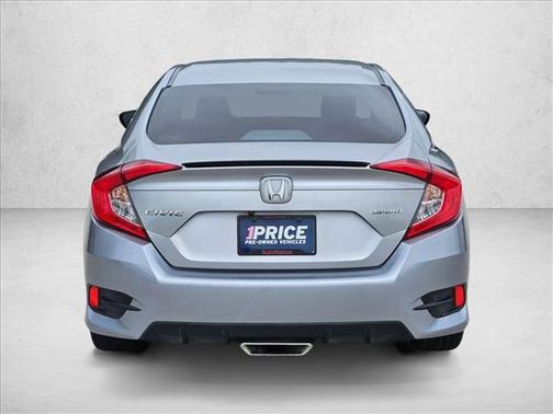 Lunar Silver Metallic 2020 Honda Civic Sport