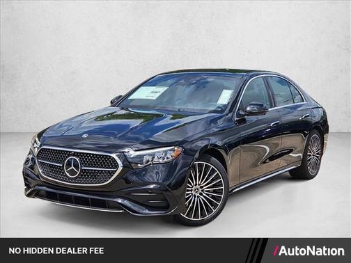 Obsidian Black Metallic 2026 Mercedes-Benz E-Class 4MATIC