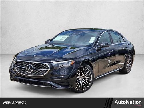 Obsidian Black Metallic 2026 Mercedes-Benz E-Class 4MATIC